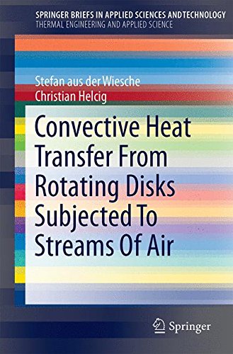 SpringerBriefs in Applied Sciences and Technology   Convective Heat Transfer From Rotating Disks Subjected To Streams Of Air - Stefan aus der Wiesche Christian Helcig Kartoniert (TB)