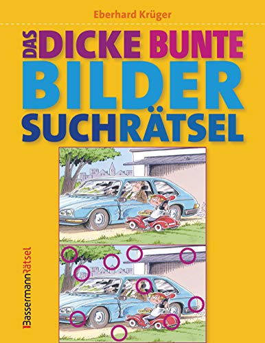 Das dicke bunte Bildersuchrätsel - Eberhard Krüger Kartoniert (TB)