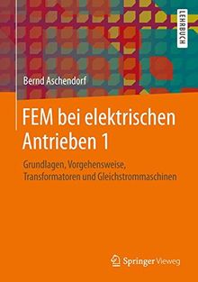 FEM bei elektrischen Antrieben 1: Grundlagen, Vorgehensweise, Transformatoren und Gleichstrommaschinen