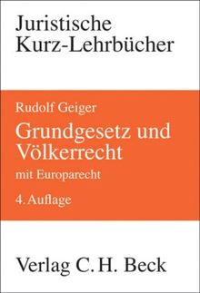 Grundgesetz und Völkerrecht