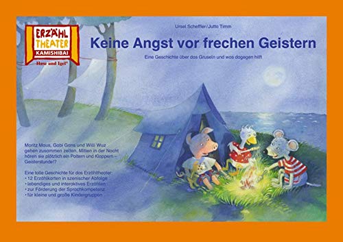 Kamishibai: Keine Angst vor frechen Geistern: 12 Bildkarten für das Erzähltheater