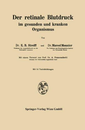 Der Retinale Blutdruck im Gesunden und Kranken Organismus