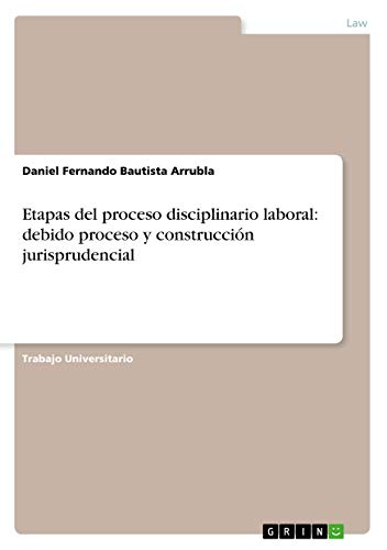Etapas del proceso disciplinario laboral: debido proceso y construcción jurisprudencial