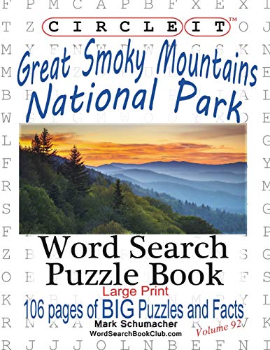 Lowry Global Media Llc Circle It, Great Smoky Mountains National Park Facts, Word Search, Puzzle Book