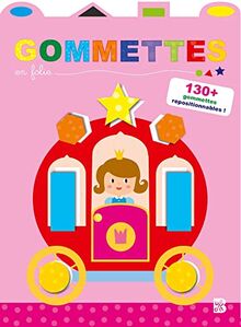 Gommettes en folie : carrosse : 130 + gommettes repositionnables !
