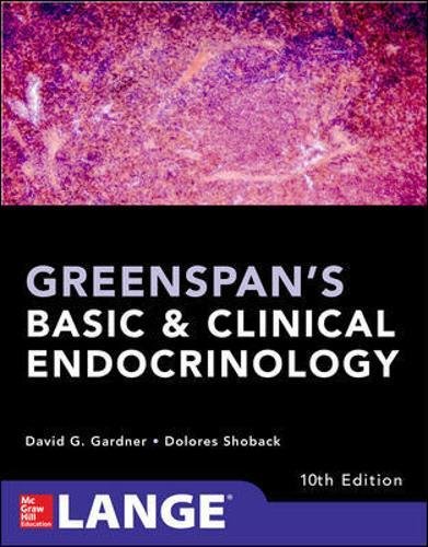 Gardner, David G. Greenspan's Basic And Clinical Endocrinology (Greenspan's Basic & Clinical Endocrinology)