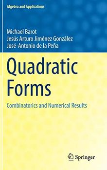 Quadratic Forms: Combinatorics and Numerical Results (Algebra and Applications, Band 25)