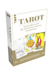 Tarot - Ausmalen und die Kraft der Karten entdecken: Das weltweit beliebte Rider-Waite-Tarot. 78 Karten und 96-seitiges Begleitheft zu Kartenbedeutung und Legesystemen