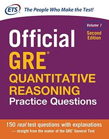 Official GRE Quantitative Reasoning Practice Questions (Test Prep)