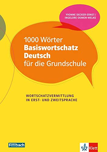 1000 Wörter Basiswortschatz - Deutsch für die Grundschule - Yvonne Decker-Ernst Ingelore Oomen-Welke Kartoniert (TB)
