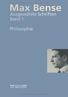 Ausgewählte Schriften, 4 Bde., Bd.1, Philosophie