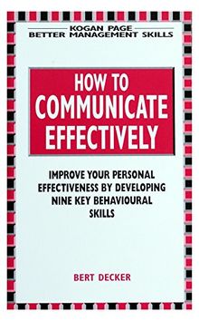 How to Communicate Effectively