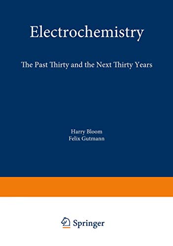 Electrochemistry: The Past Thirty And The Next Thirty Years