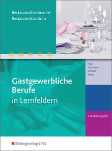 Gastgewerbliche Berufe nach Ausbildungsjahren: 3. Jahr Restaurantfachmann/-fachfrau: Schülerband