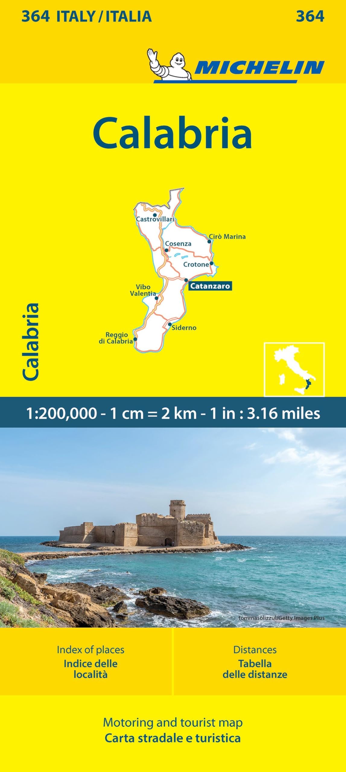 Michelin Kalabrien (Carte locali)