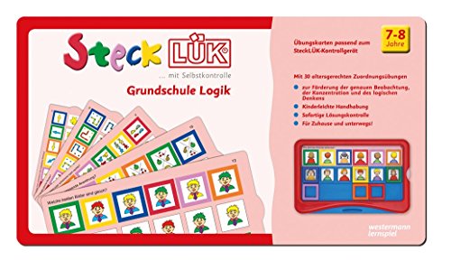 SteckLÜK: Grundschule Logik: Alter 7 - 8 (rot)