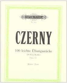 100 leichte Übungsstücke op. 139: für Klavier