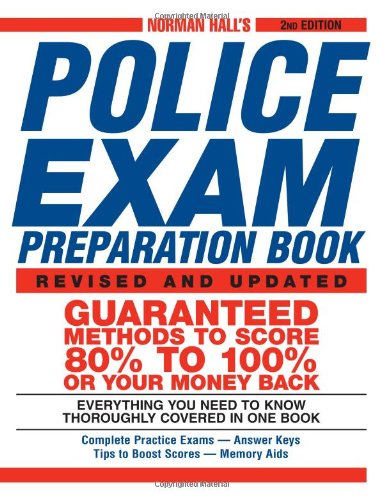 Norman Hall's Police Exam Preparation Book