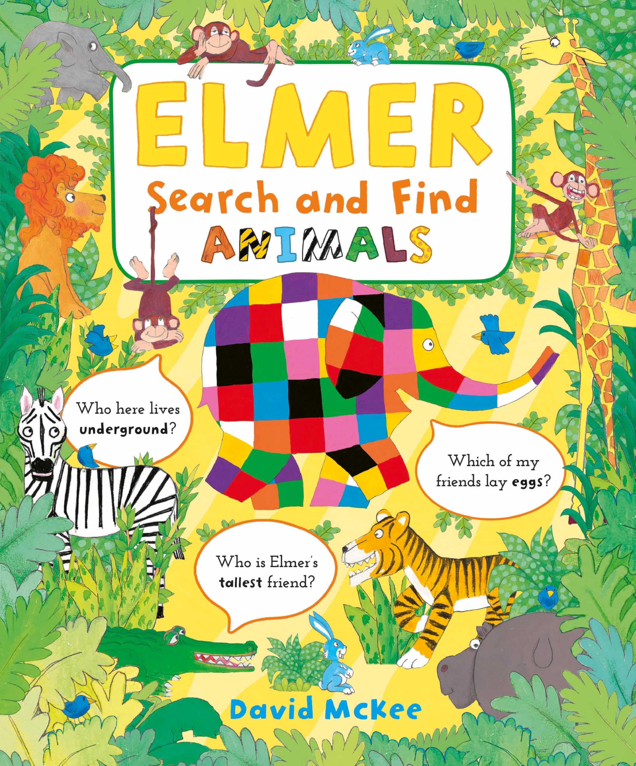 Elmer Search and Find Animals (Elmer Search and Find Adventures)