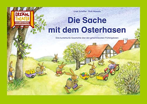 Kamishibai: Die Sache mit dem Osterhasen: 10 Bildkarten für das Erzähltheater