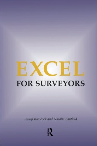 Philip Bowcock Excel For Surveyors