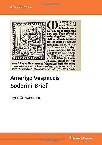 Amerigo Vespuccis Soderini-Brief (Romanistik)