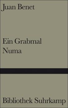 Ein Grabmal/Numa (Eine Sage): Zwei Erzählungen (Bibliothek Suhrkamp)