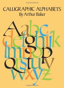 Calligraphic Alphabets (Dover Pictorial Archives)