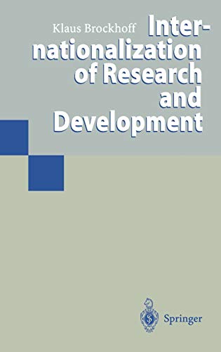 Internationalization of Research and Development