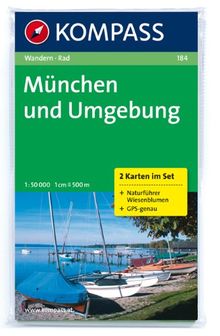 München und Umgebung: Wander- und Biketouren. 2-teiliges Set mit Naturführer. GPS-genau. 1 : 50 000