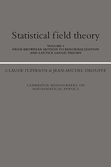 Statistical Field Theory: Volume 1, From Brownian Motion to Renormalization and Lattice Gauge Theory (Cambridge Monographs on Mathematical Physics)
