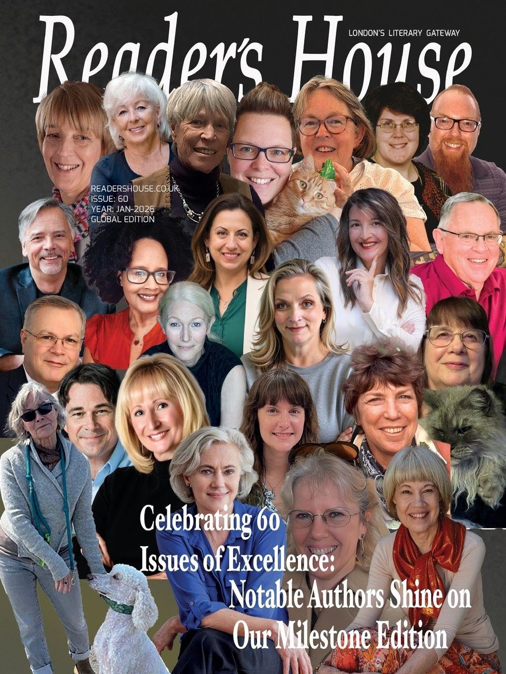 Reader's House Magazine 60th Issue: Interviews with notable authors: Judith Lennox, Patricia Sands,Rose Miller,Sara Arnold,Nikki Broadwell,Barbara ... Don Aker, DL White, Dawn Ledet, Chri