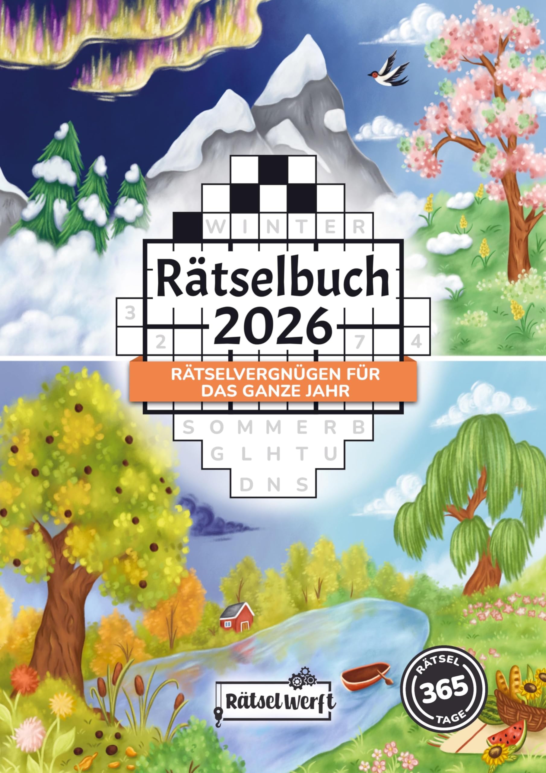 Rätselbuch 2026: Das große Rätselheft für Erwachsene - Rätselvergnügen