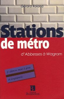 Stations de métro : d'Abbesses à Wagram