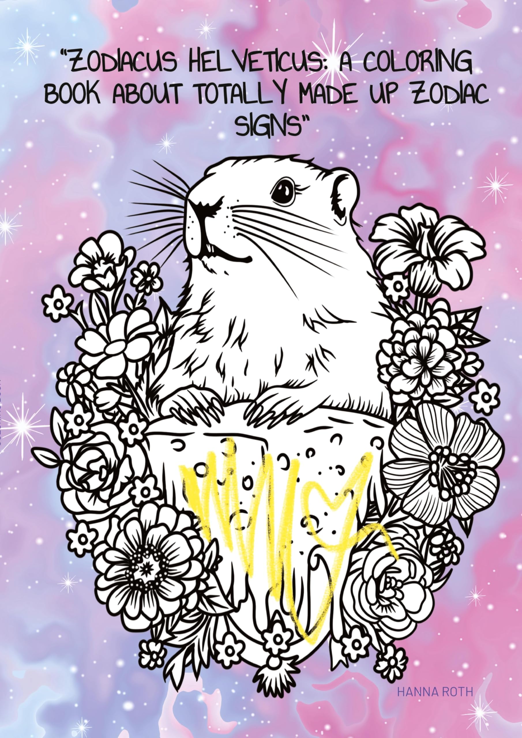 Zodiacus Helveticus: by @hannasroth: A Coloring Book about totally made up Zodiac Signs