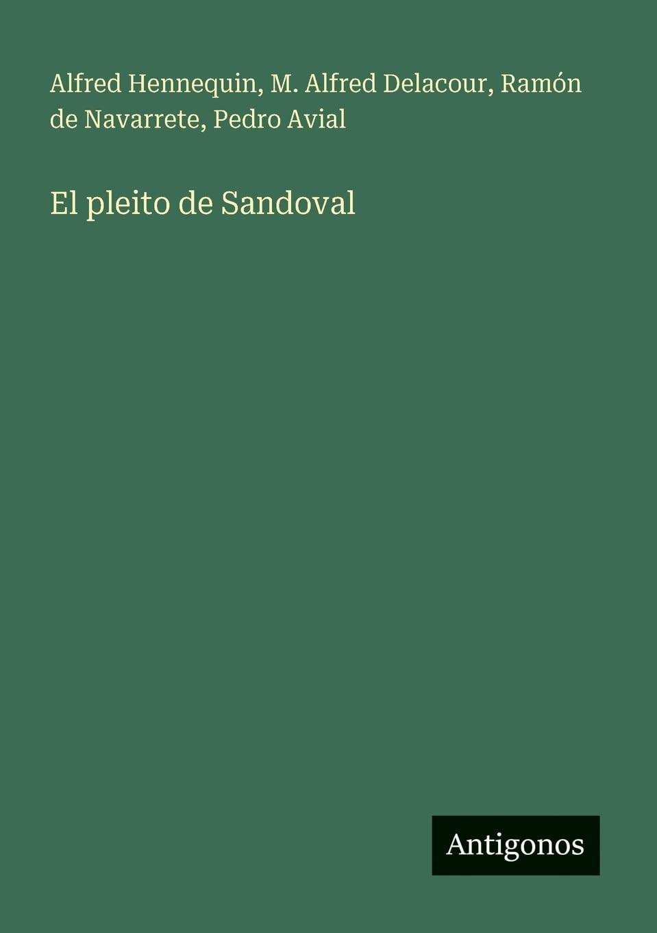 El pleito de Sandoval