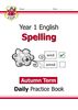 KS1 Spelling Daily Practice Book: Year 1 - Autumn Term (CGP Year 1 Daily Workbooks)