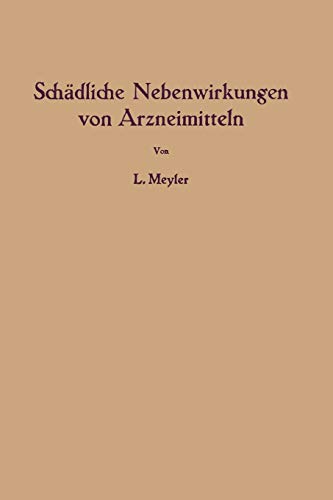Schädliche Nebenwirkungen von Arzneimitteln