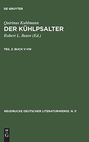 Buch V-VIII: Paralipomena (Neudrucke deutscher Literaturwerke. N. F., 4, Band 4)