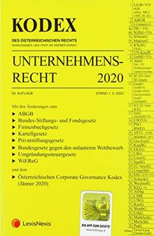 KODEX Unternehmensrecht 2020