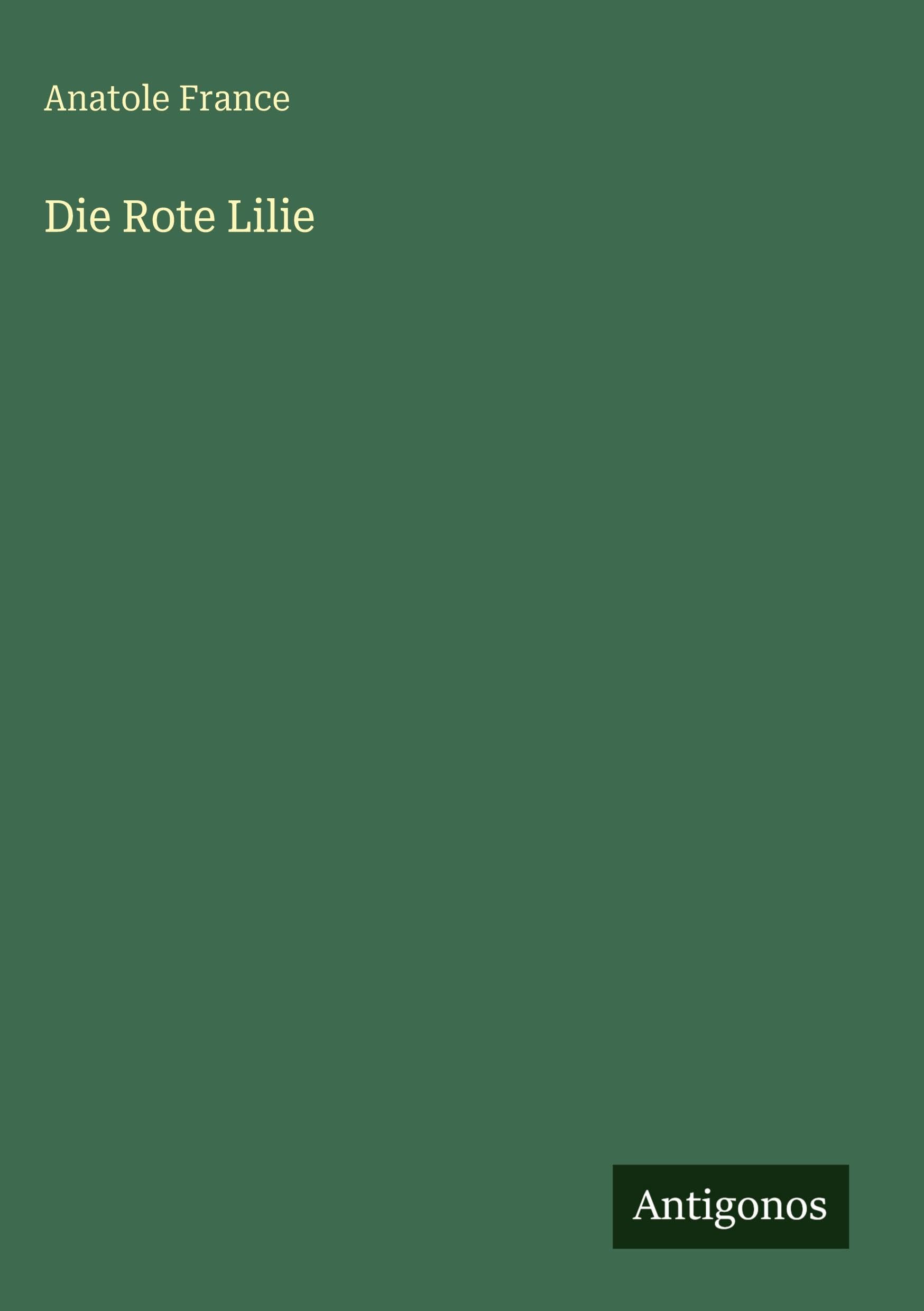Die Rote Lilie