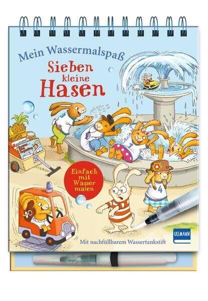 Praml, Sabine: Mein Wassermalspaß - Sieben kleine Hasen