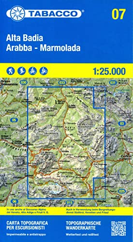 unbekannt 07 Alta Badia - Arabba Marmolada, 1, 25000
