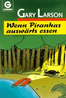 Wenn Piranhas auswärts essen. ( Cartoon).