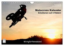 Motocross Kalender - Emotionen auf 2 Rädern (Wandkalender 2023 DIN A4 quer), Calvendo Monatskalender