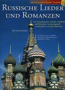 Russische Lieder + Romanzen. Gesang, Klavier, Klavier zu 4 Händen, Gitarre