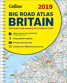 2019 Collins Big Road Atlas Britain (Collins Road Atlas)