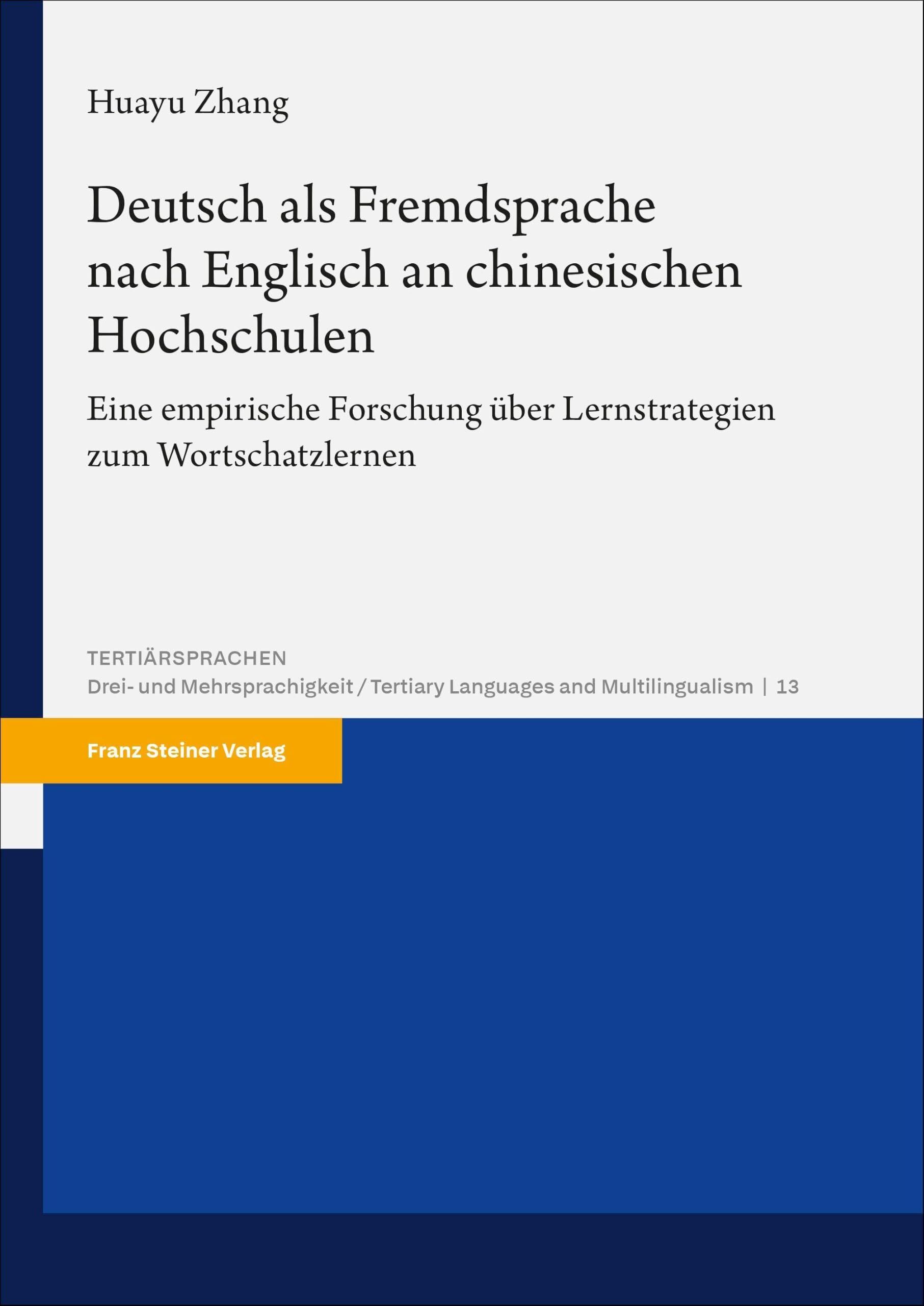 Deutsch als Fremdsprache nach Englisch an chinesischen Hochschulen