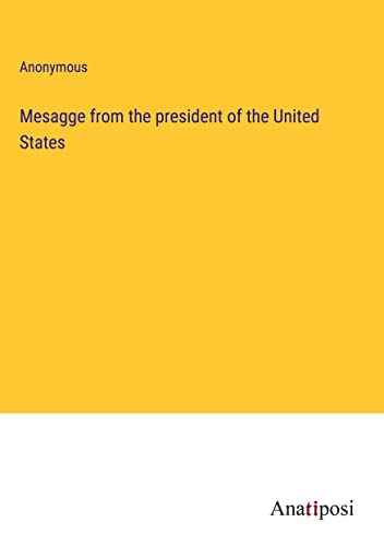 Mesagge from the president of the United States