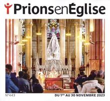 Prions gd format - novembre 2023 N° 443